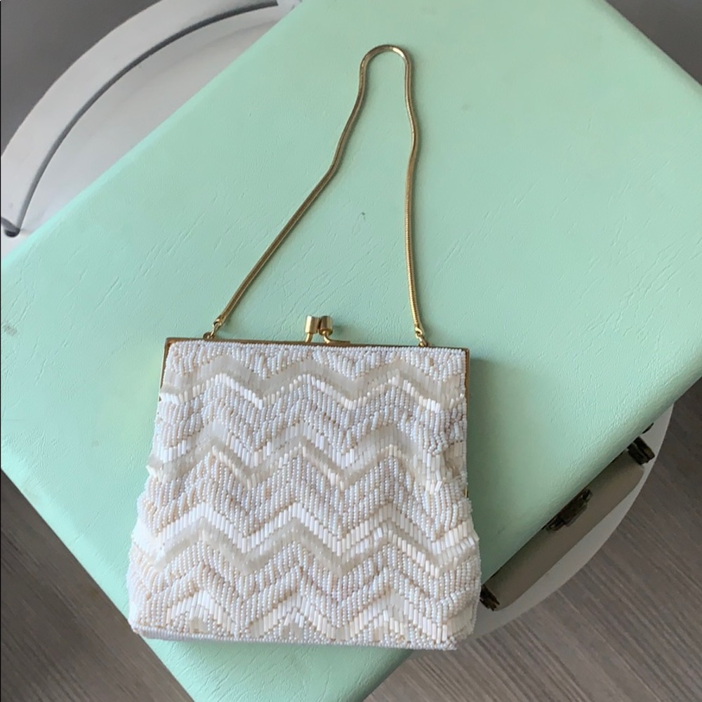 Vintage beaded handbag